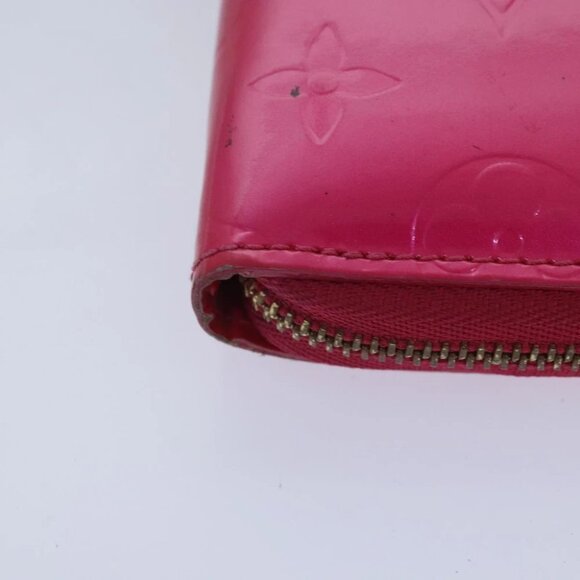 LOUIS VUITTON Monogram Vernis Eldridge Wallet Fuchsia Pink M91240 LV Auth 93651 - Picture 15 of 16